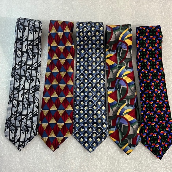 Jerry Garcia Men's Ties - Lot of 5